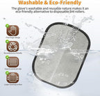 Remove Pet Hair from Sofa & Clothes in Seconds — No Mess, No Tape!